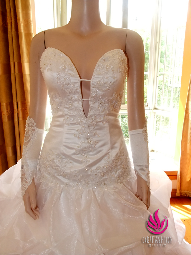 Orifashion HandmadeReal Custom Made Sexy Style Wedding Dress RC1